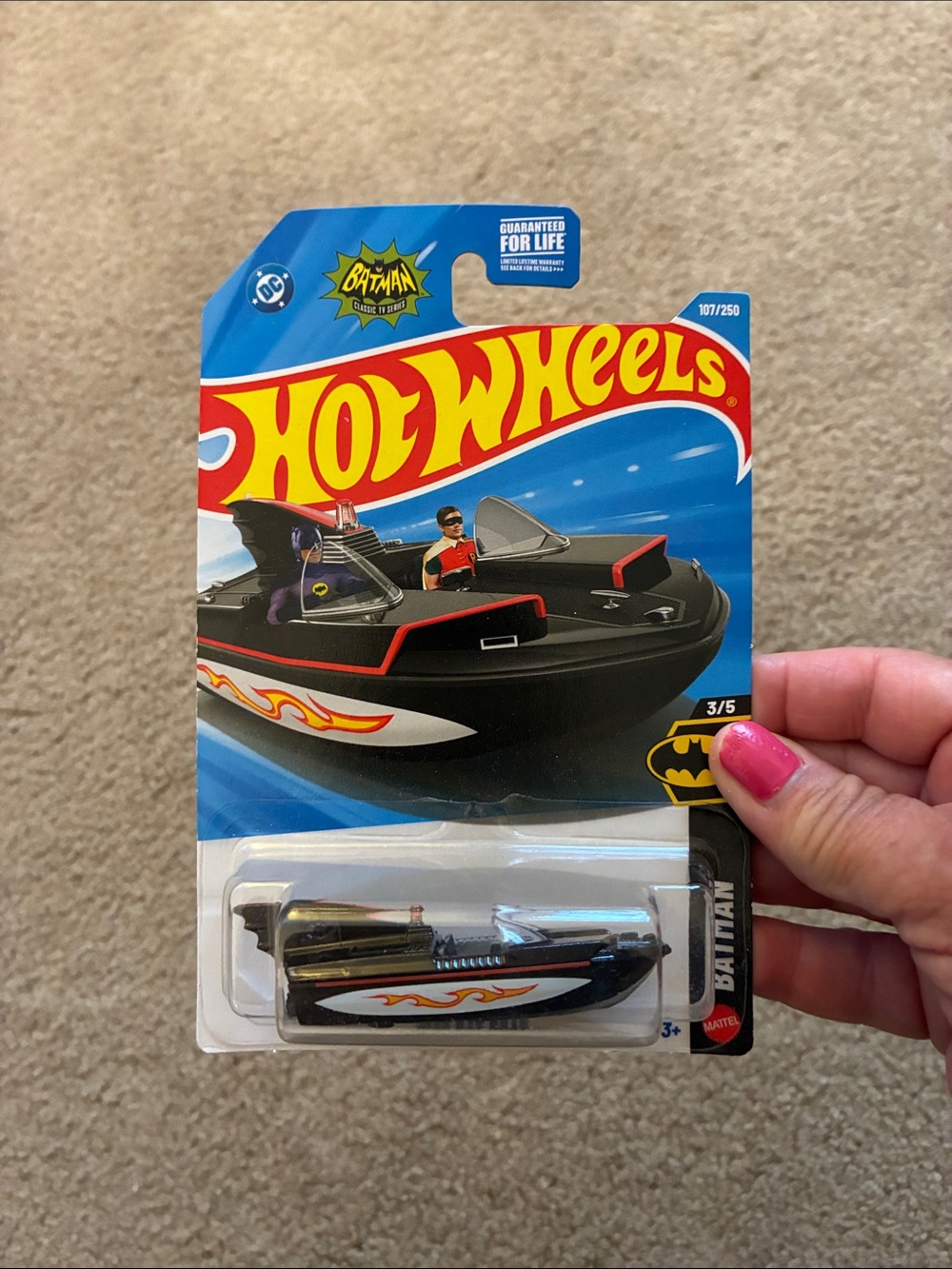 2025 Mattel Hot Wheels DC Batman - 1966 Bat Boat